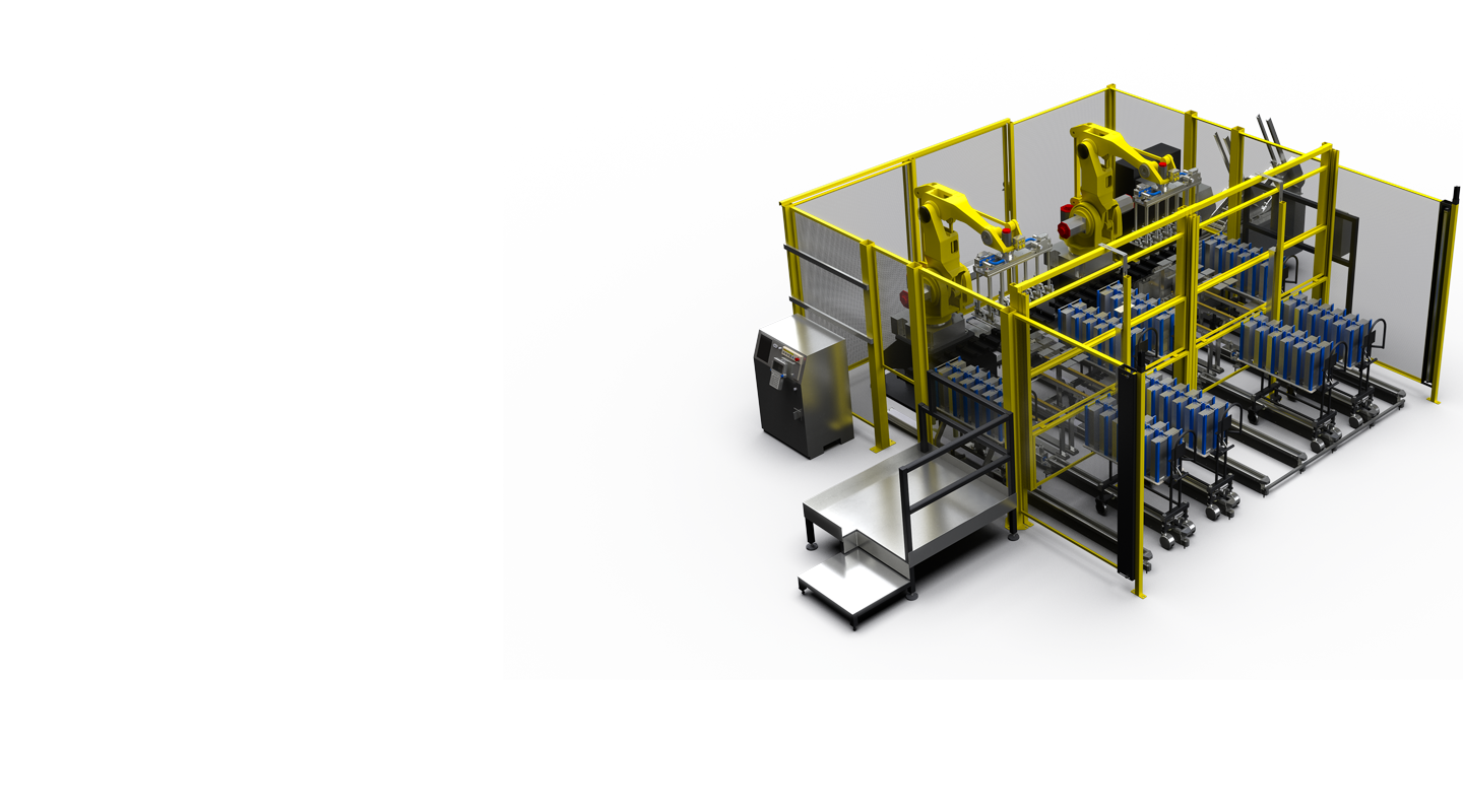 LRTC Series Custom Robotic Top-load Cartoning Machine